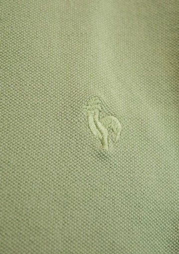 Short-Sleeved Green Polo Shirt