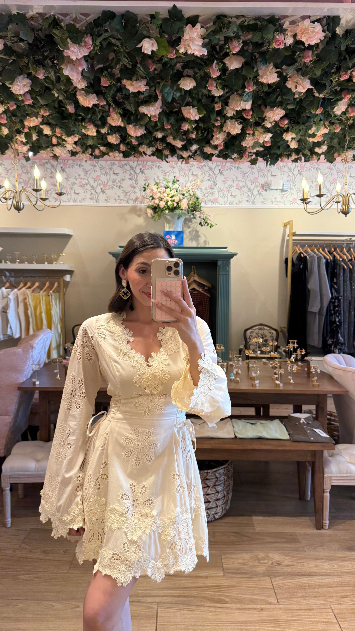 Florence butter yellow mini dress