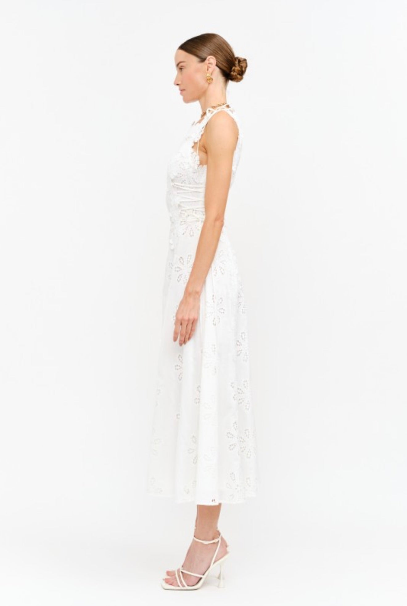 Luci Off white dress