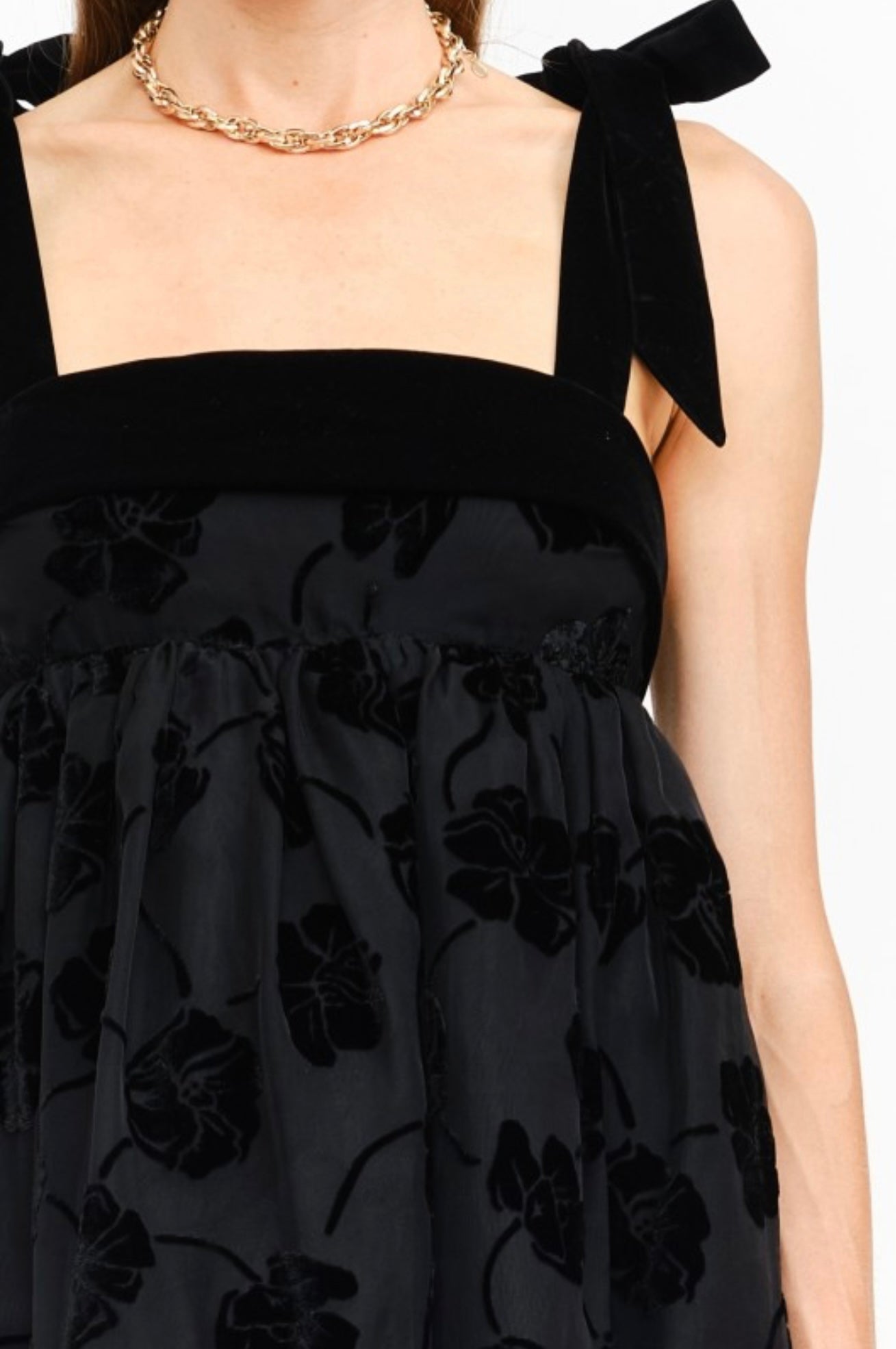 Burnout floral mini