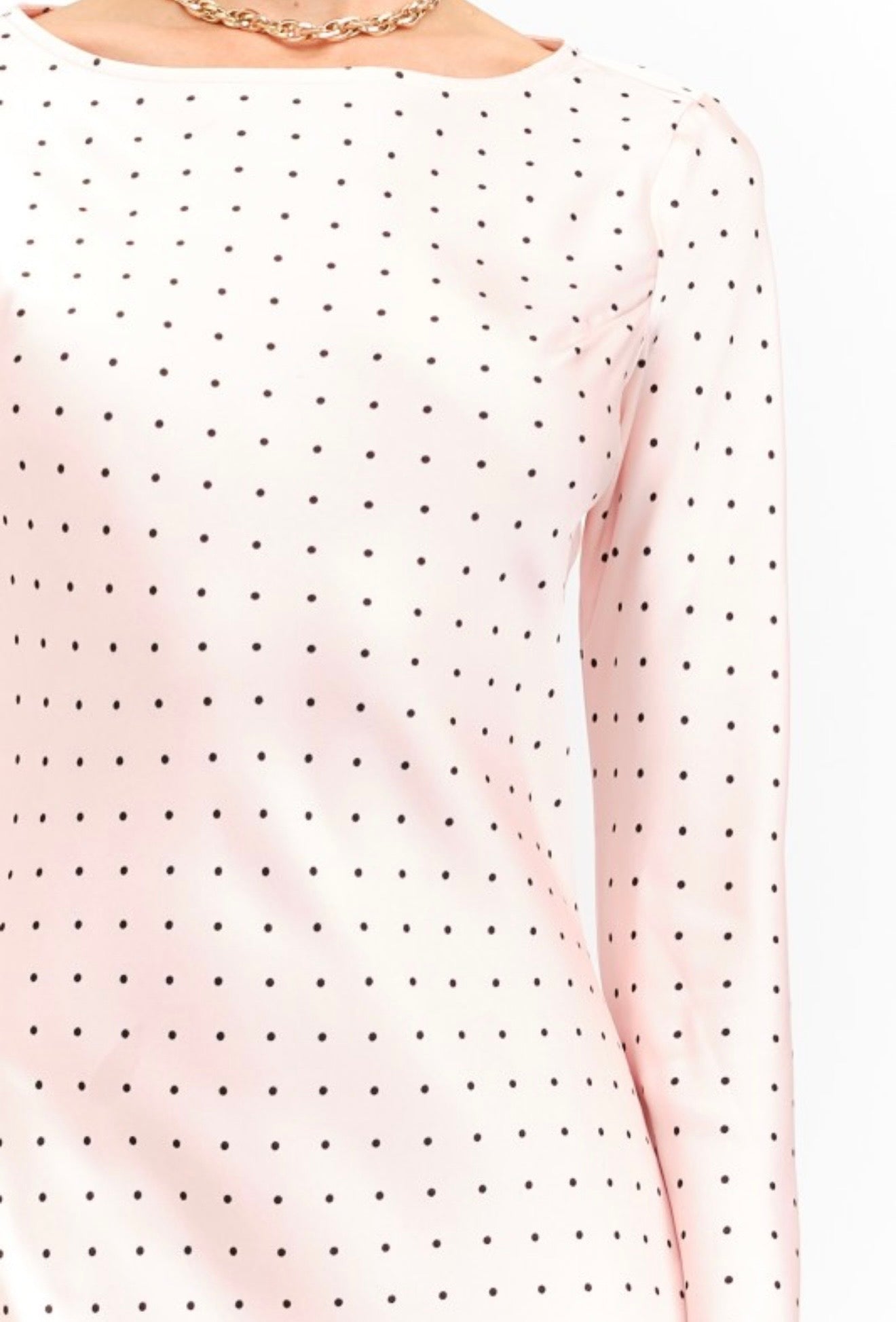 Georgie pink polka dot
