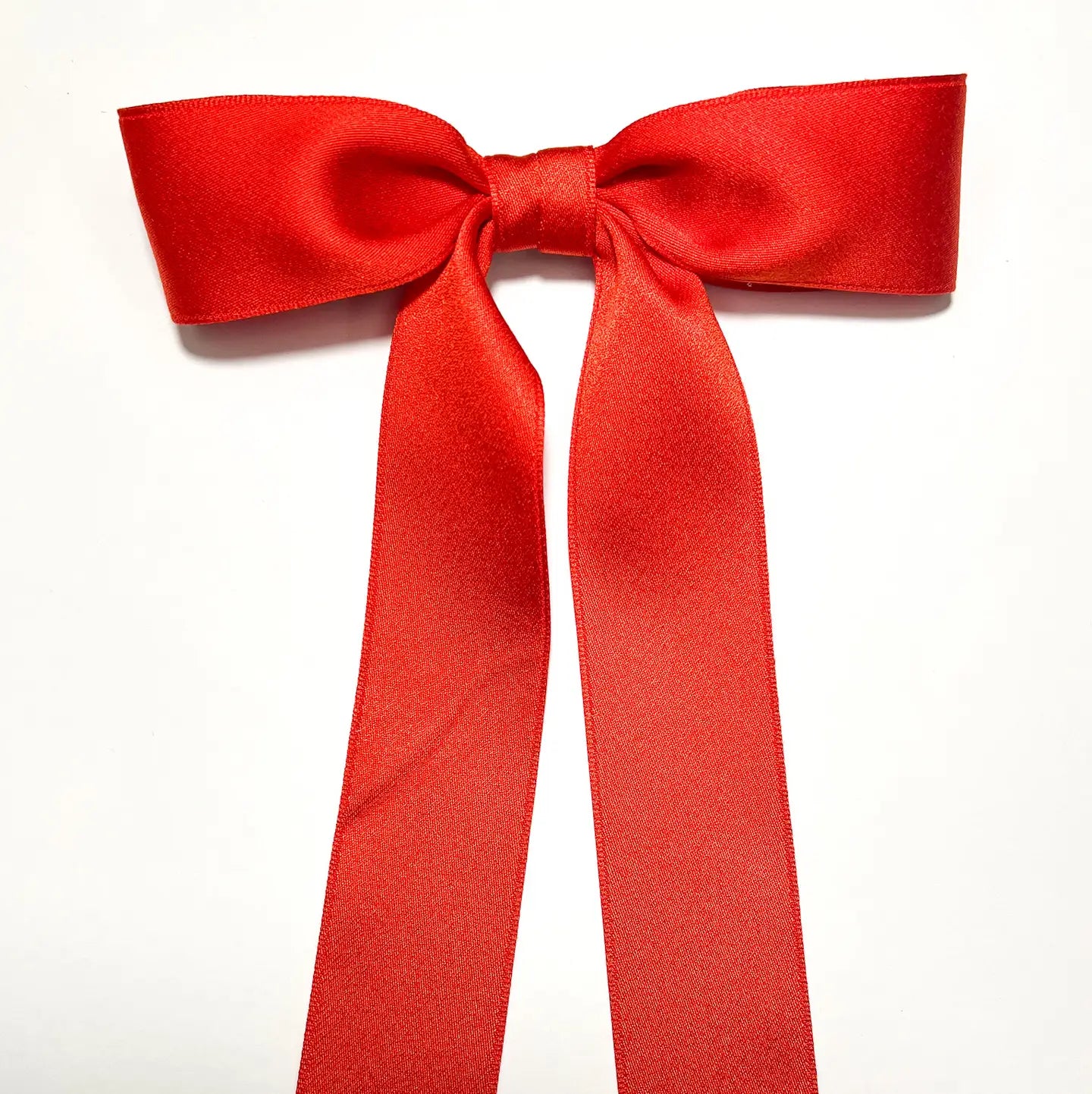 Alice matte red bow