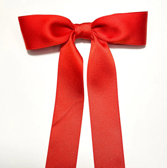 Alice matte red bow