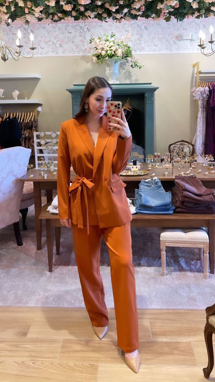 Terra Cotta Suit set