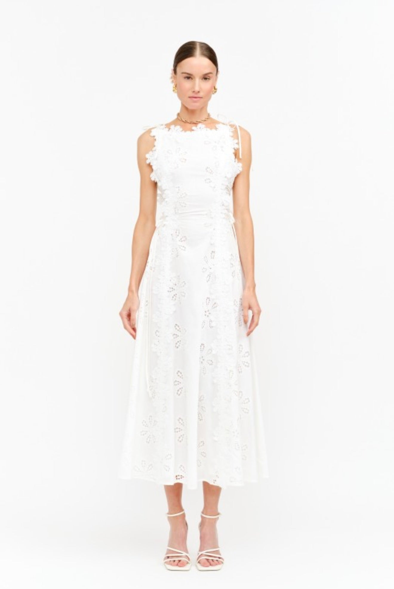 Luci Off white dress