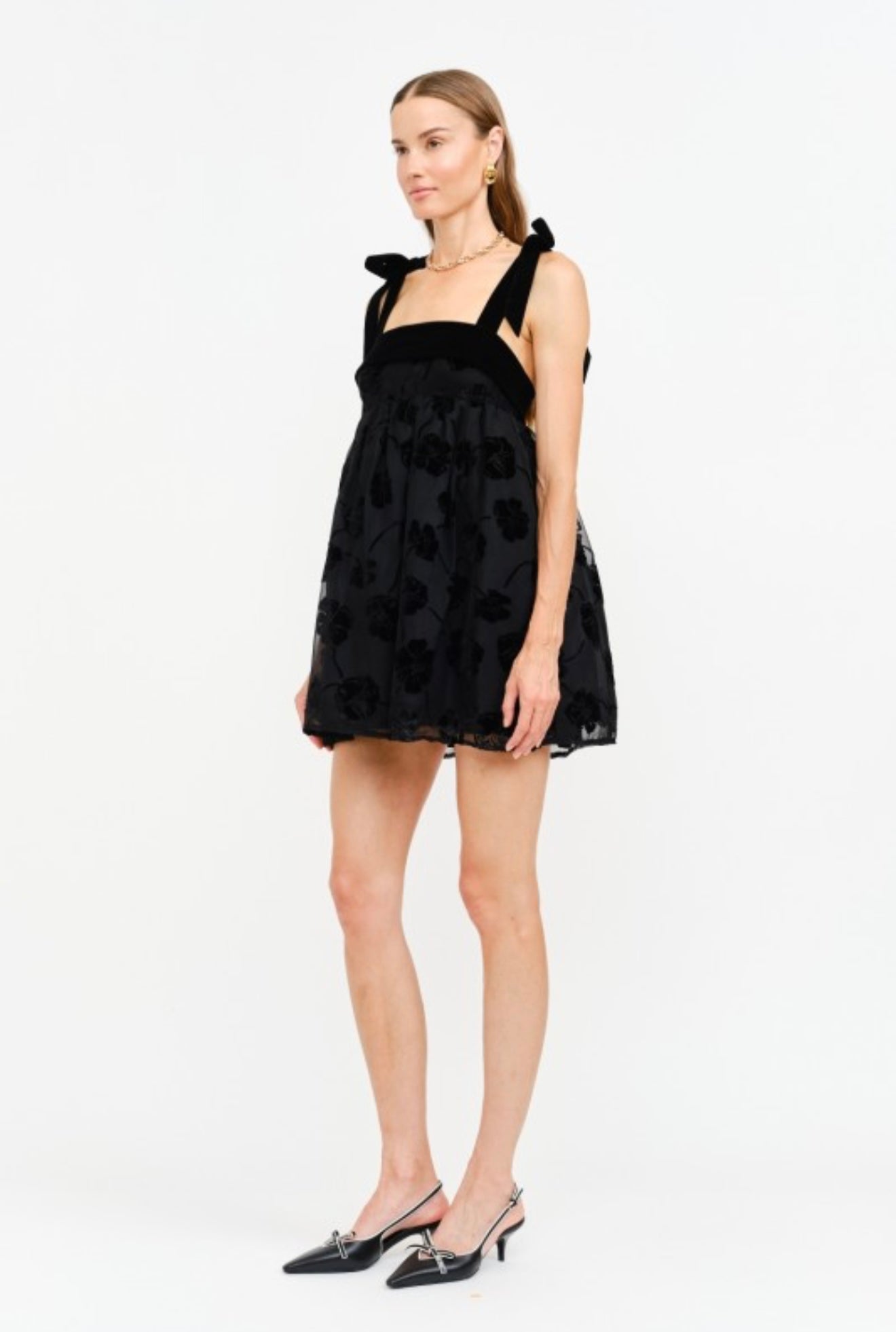 Burnout floral mini