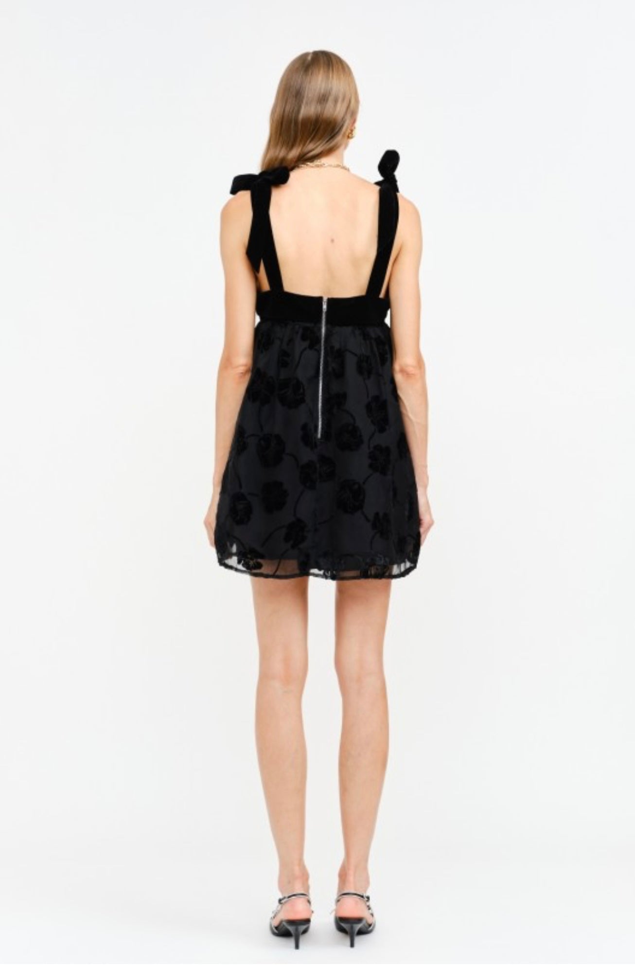 Burnout floral mini