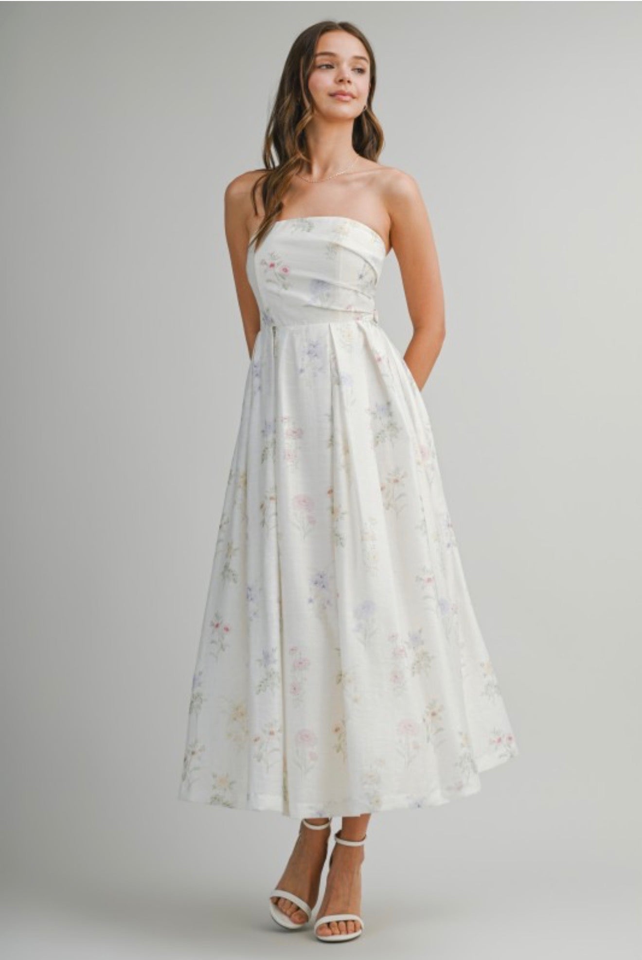 Fit and Flare midi dress