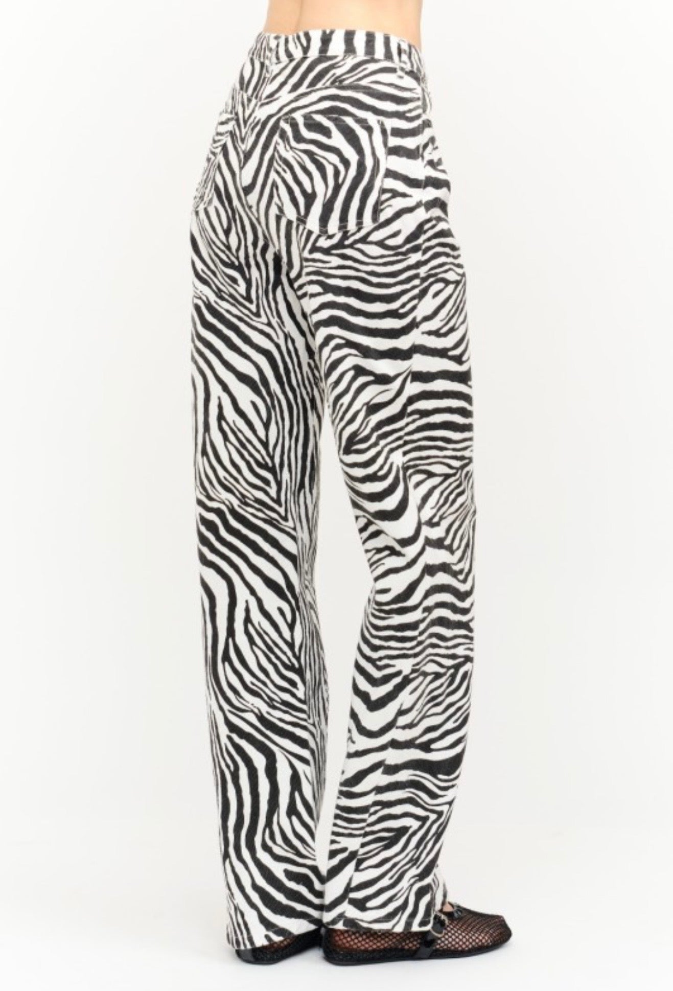 Zebra denim