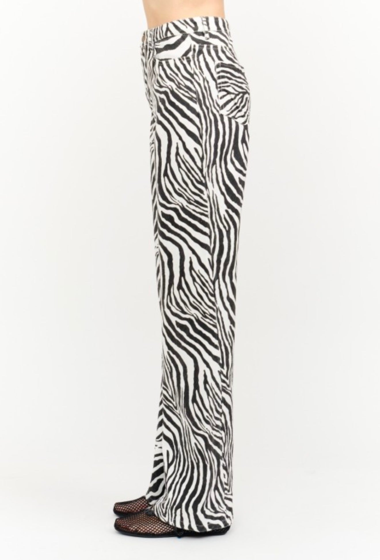 Zebra denim