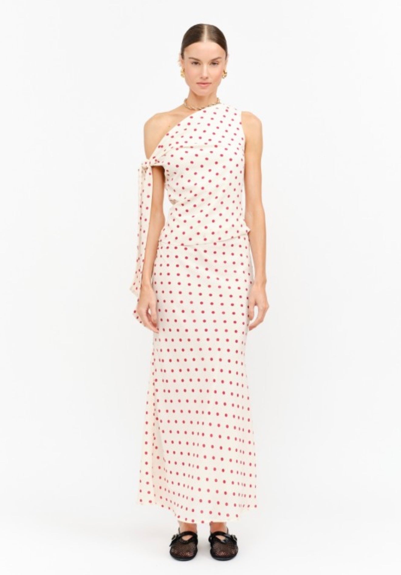 Polka dot midi set