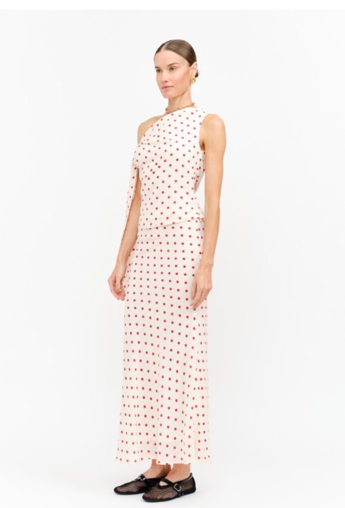 Polka dot midi set