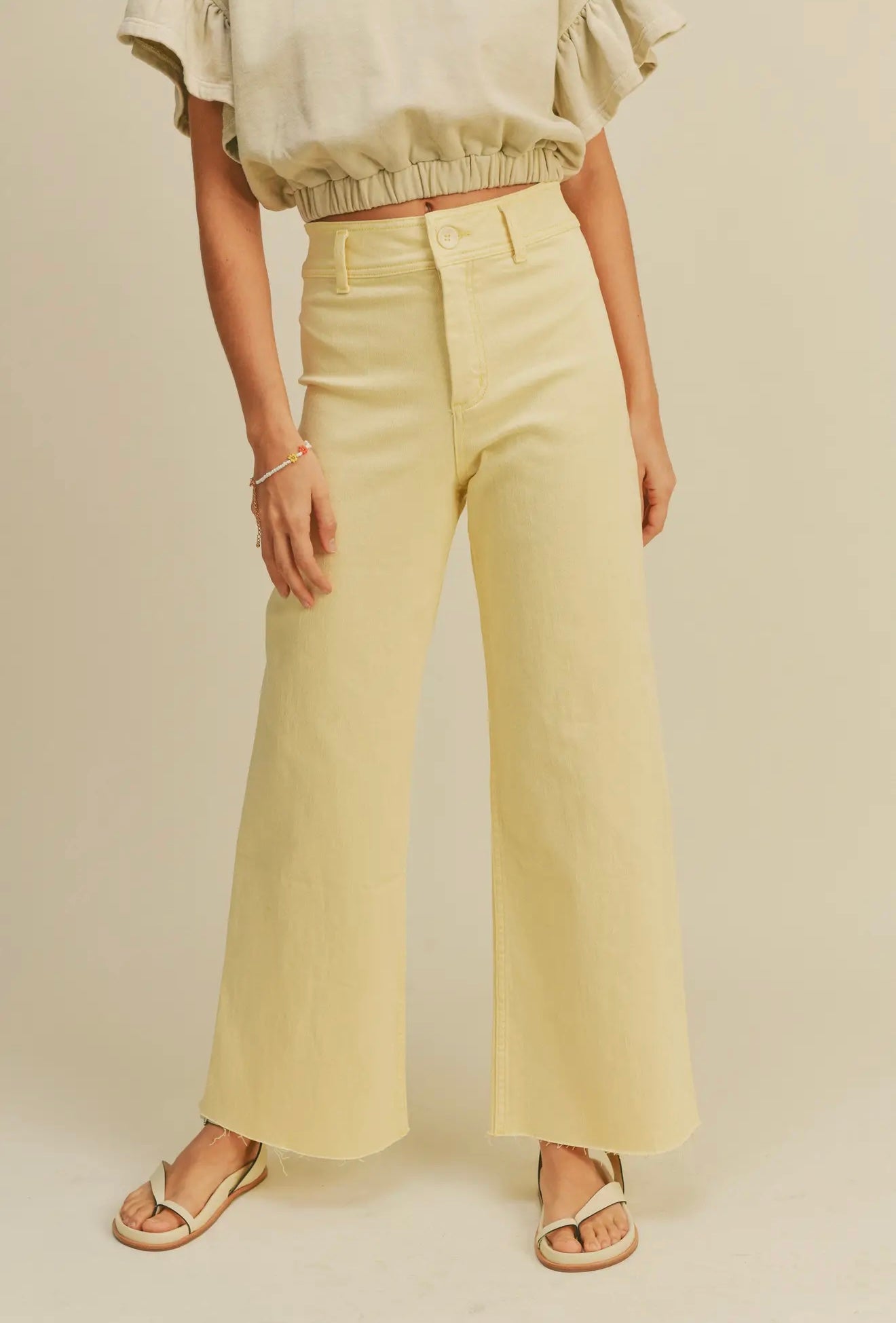 Banana wide leg