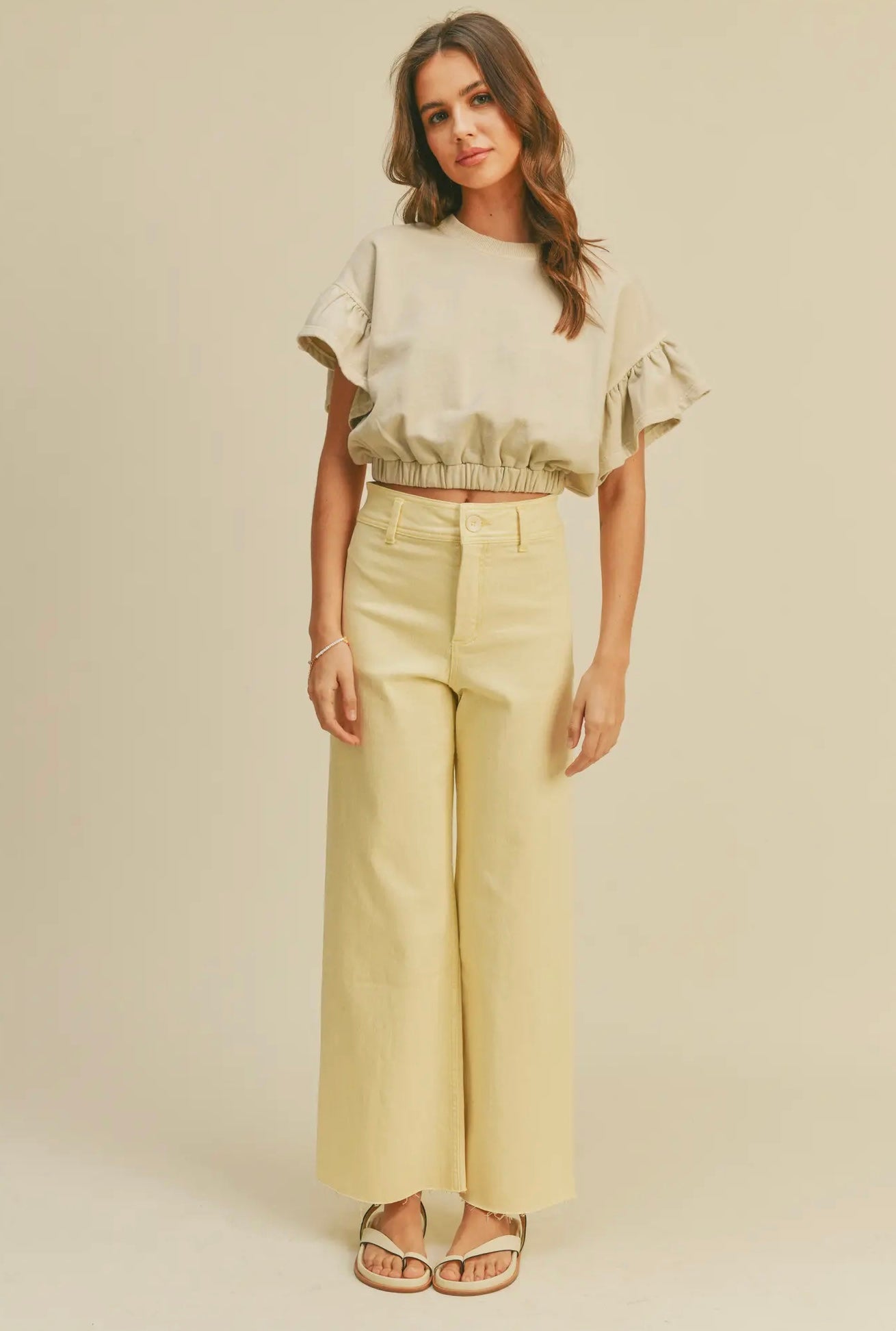 Banana wide leg
