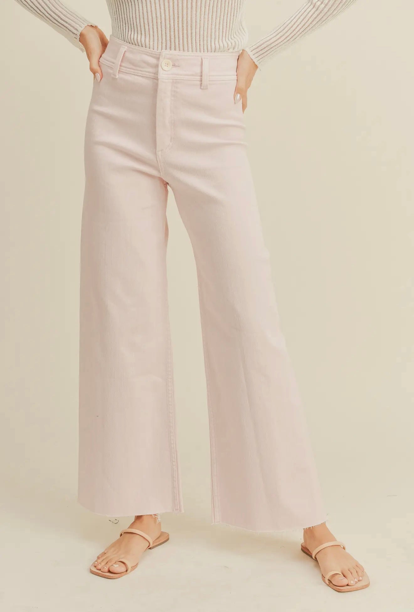 Strawberry wide leg