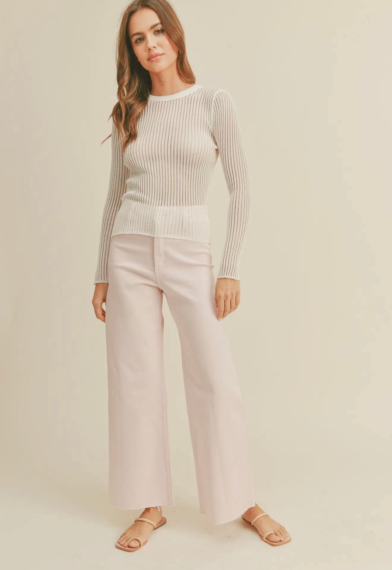 Strawberry wide leg