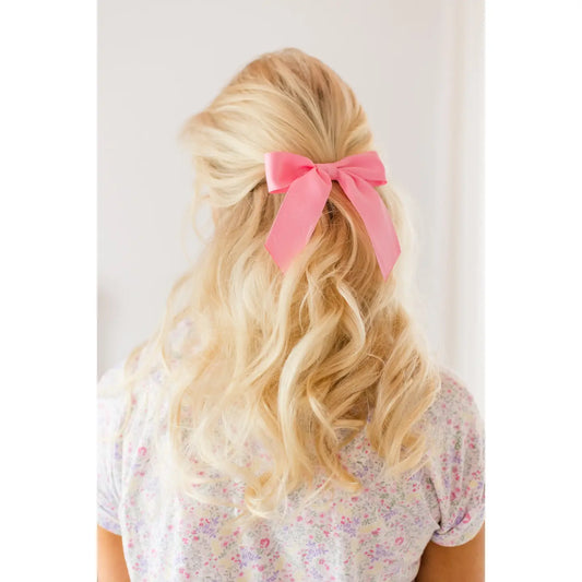 Delora plaza pink bow